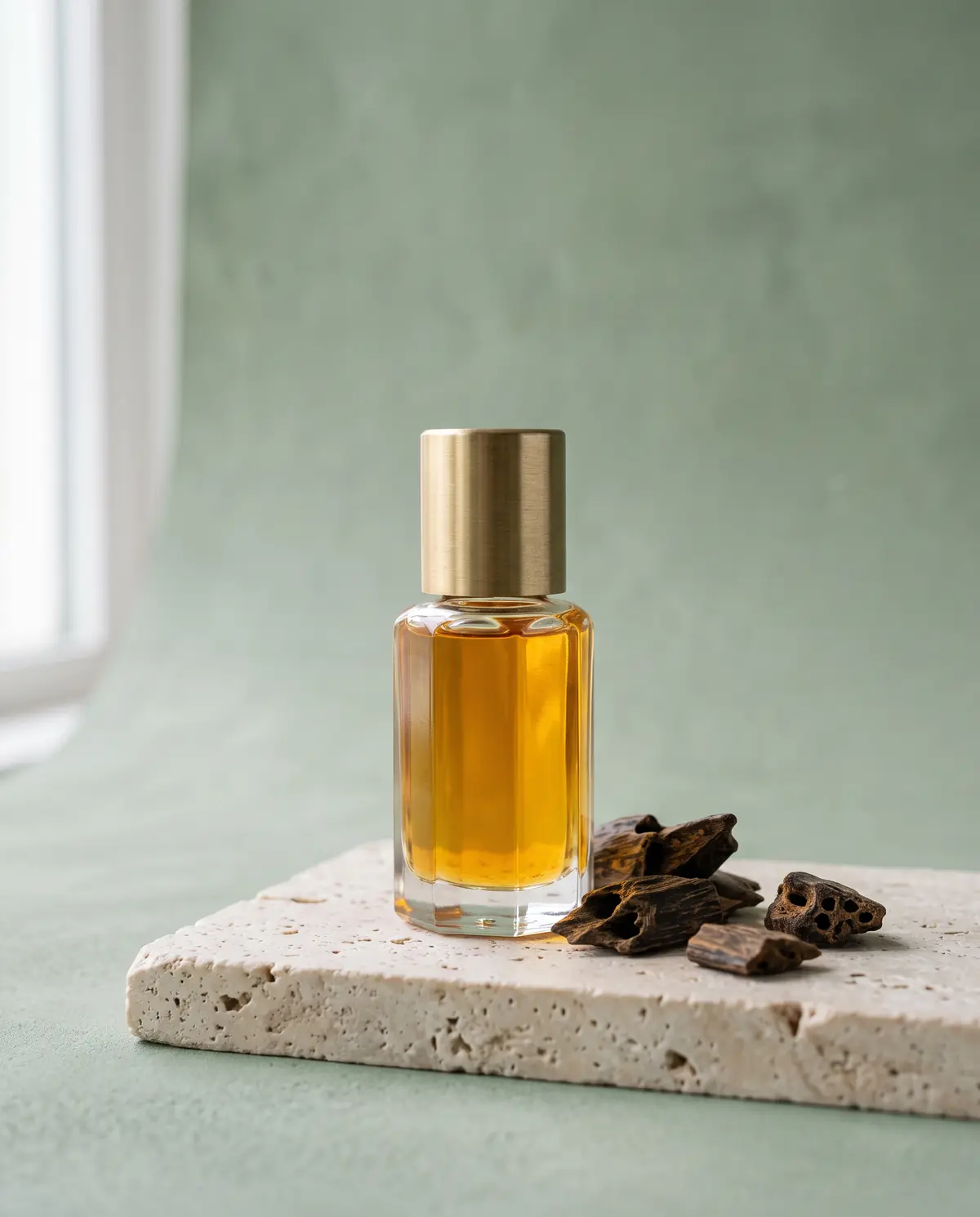 Oud oil and agarwood chips