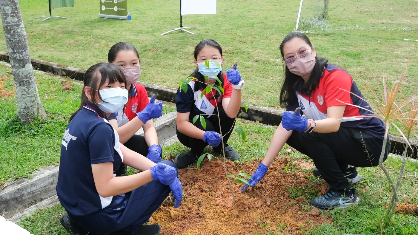 W.A.T.E.R programme tree planting