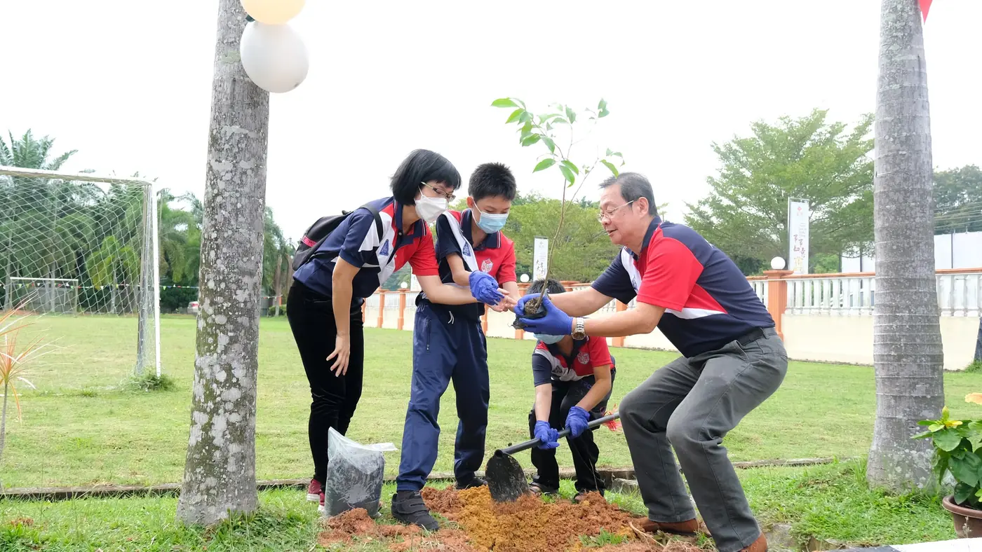 W.A.T.E.R programme tree planting